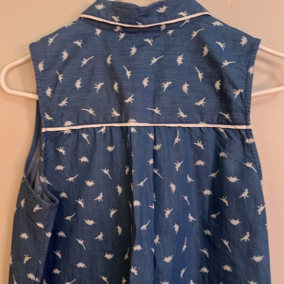 Chambray Dino button down - Picture 4 of 4